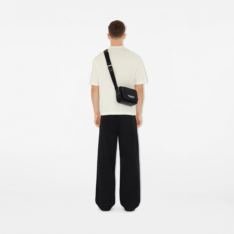 Logo Print Nylon Crossbody Bag 4