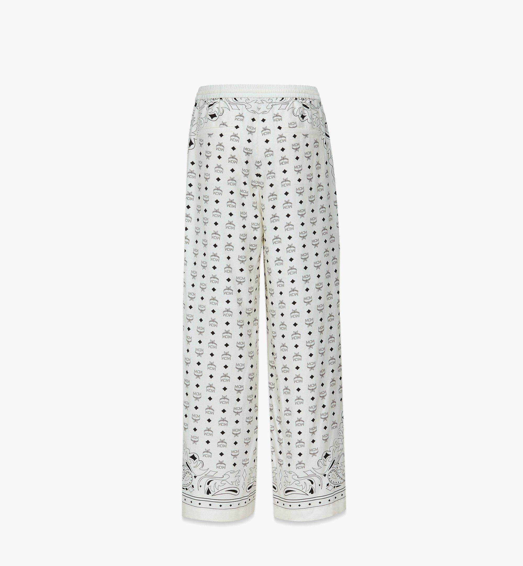 Bandana Monogram Print Pants in ECOVERO™ - 3