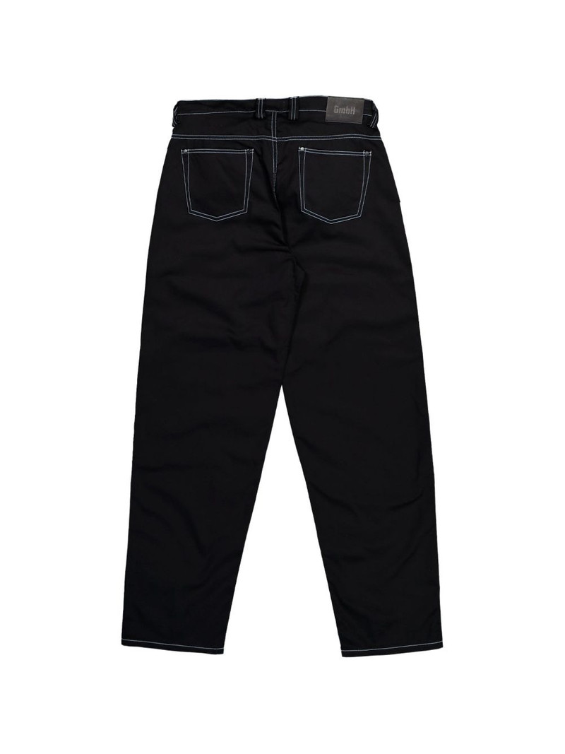 GmbH Cyrus double-zip wide-leg jeans outlook