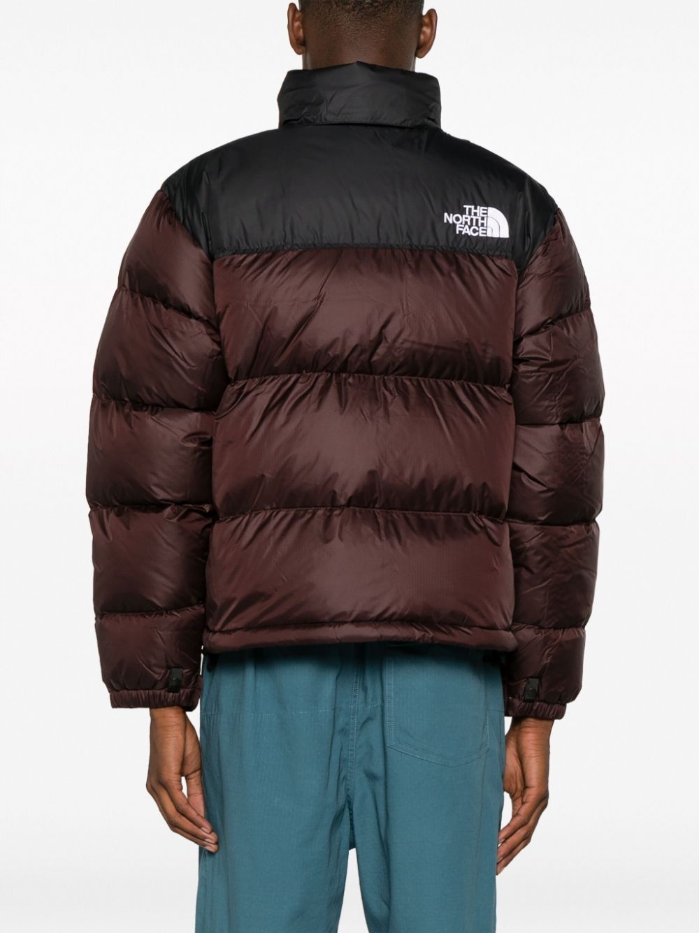 1996 Retro Nuptse ripstop down jacket - 4