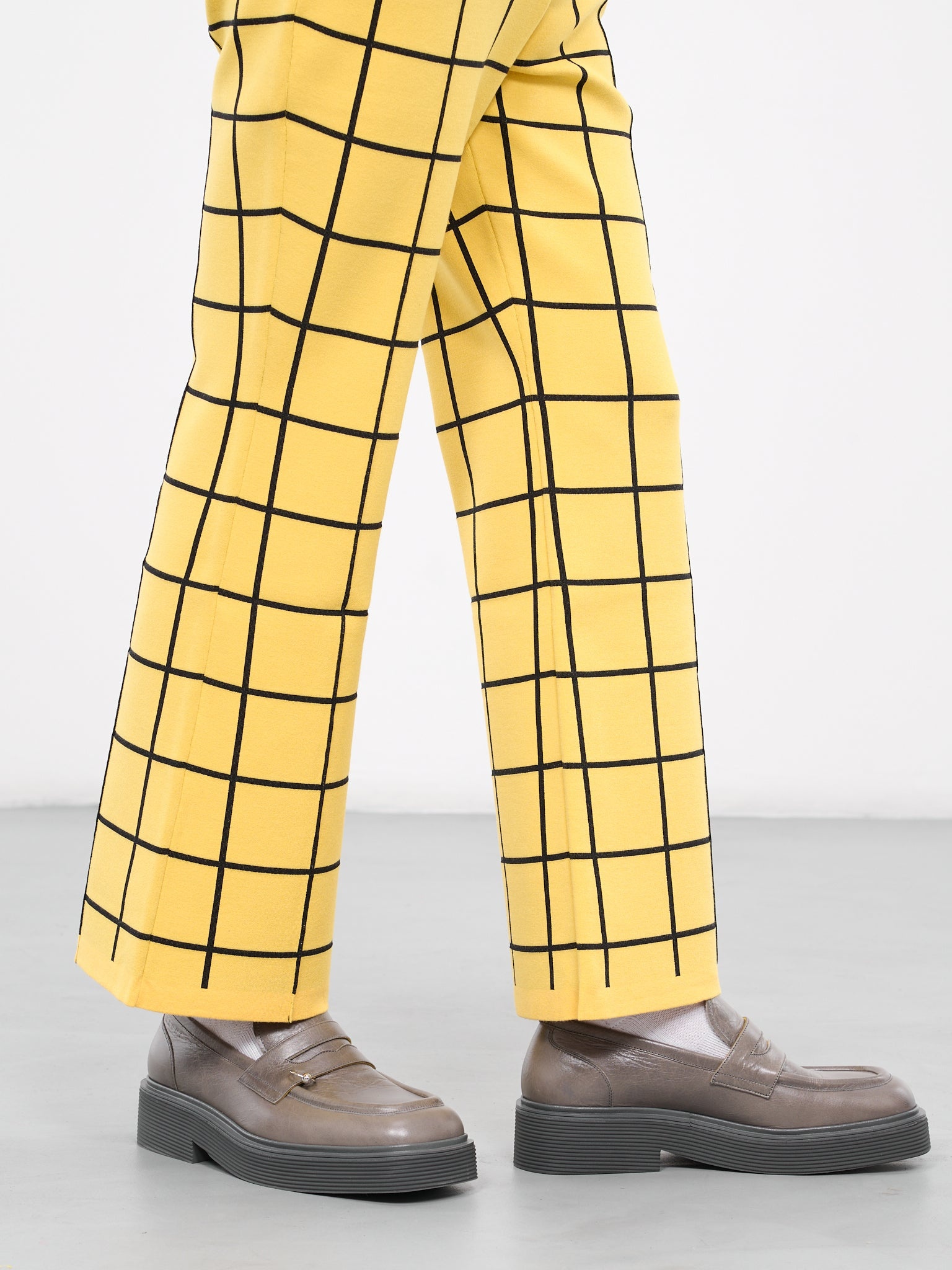 Checked Trousers - 4