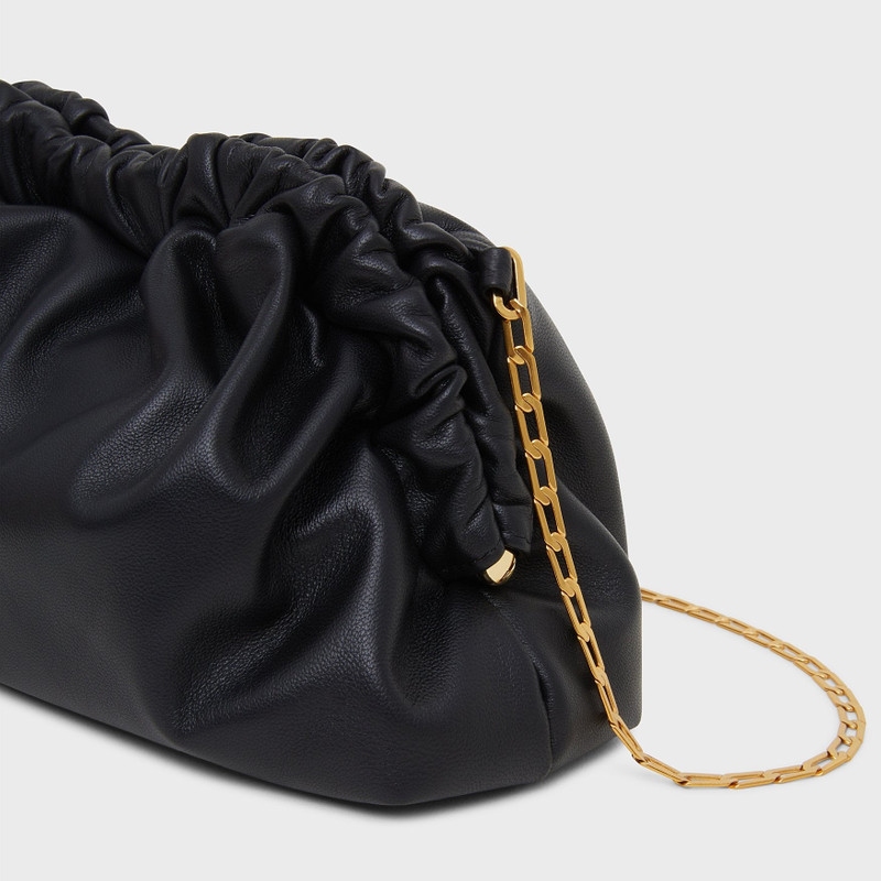 CHAIN MINI CLOUD CLUTCH 6