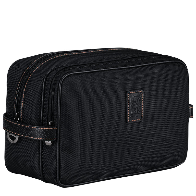Longchamp Boxford Toiletry case Black - Canvas outlook