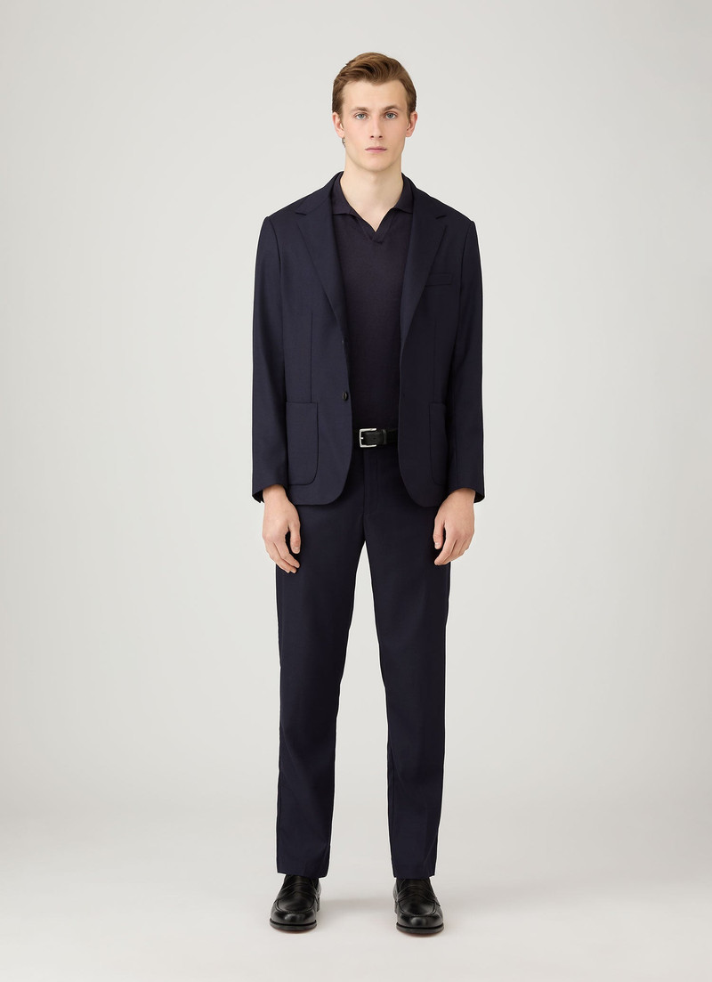 Sunspel Sea Island Cashmere Polo Shirt outlook