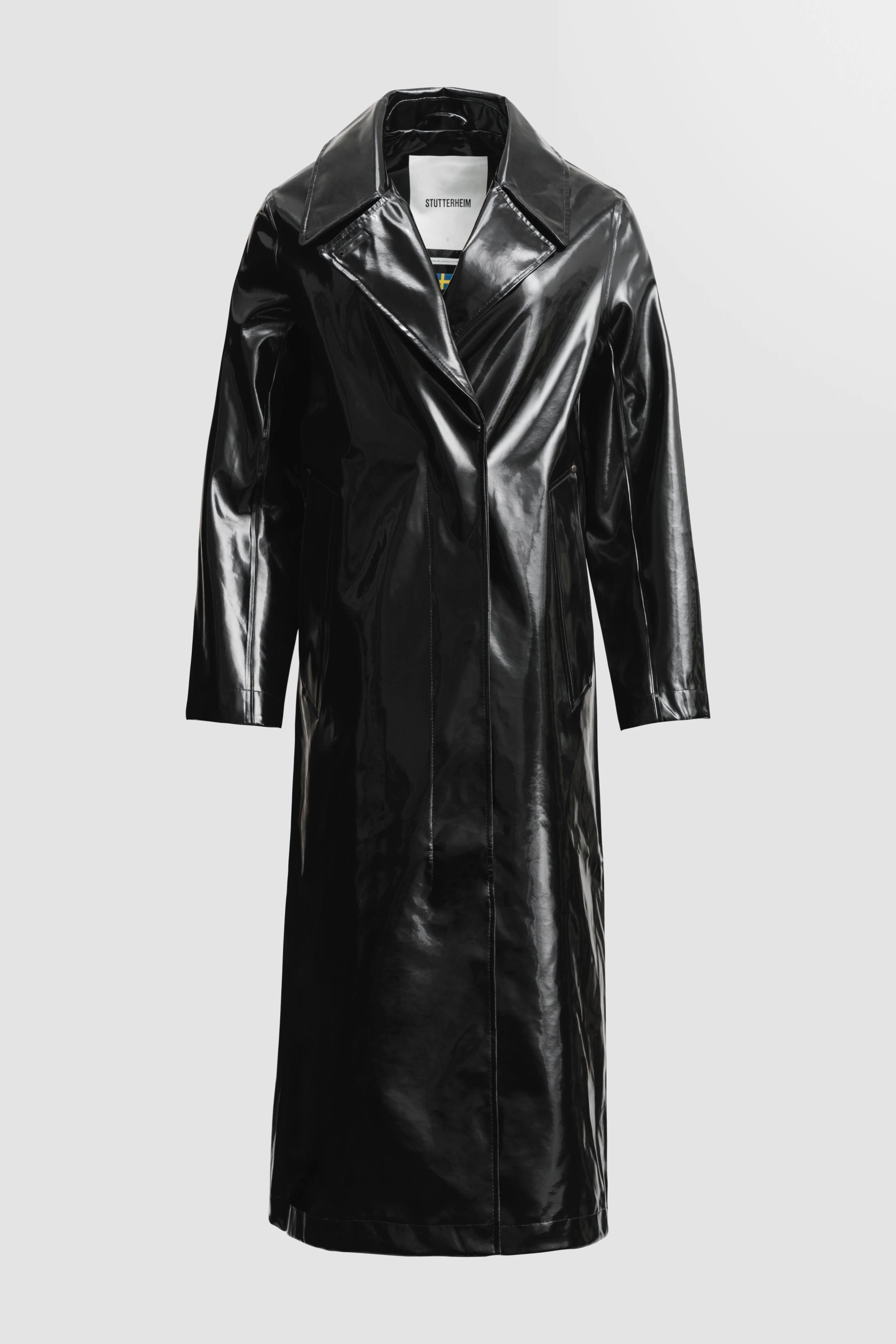 Mayfair Opal Trench Coat Black - 1
