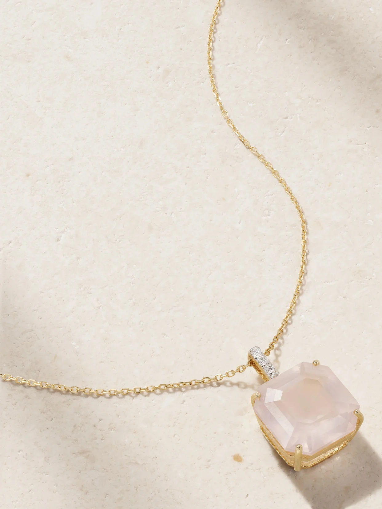 14-karat Gold, Topaz And Diamond Necklace - 1