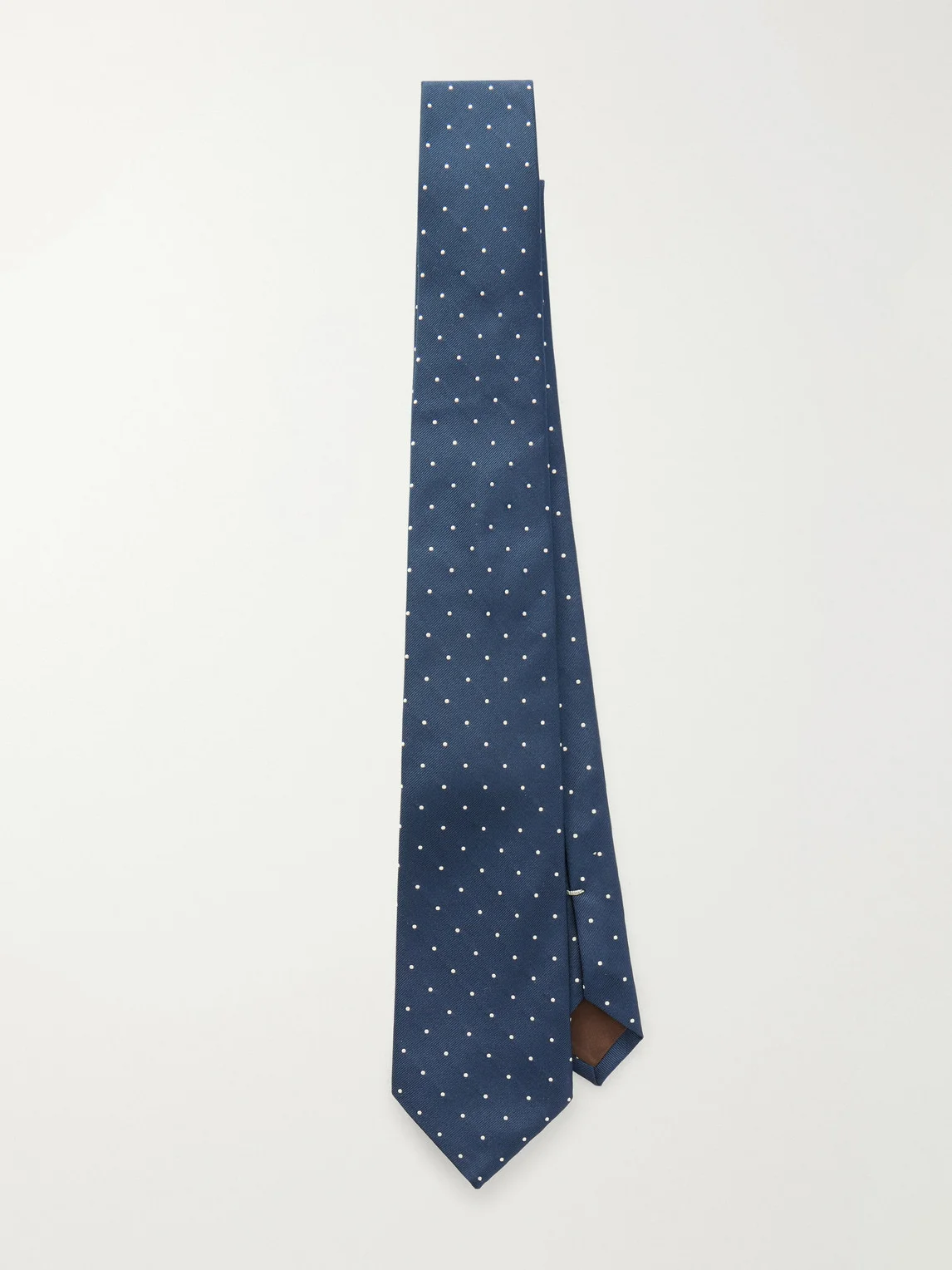 8cm Polka-Dot Silk-Twill Tie - 1