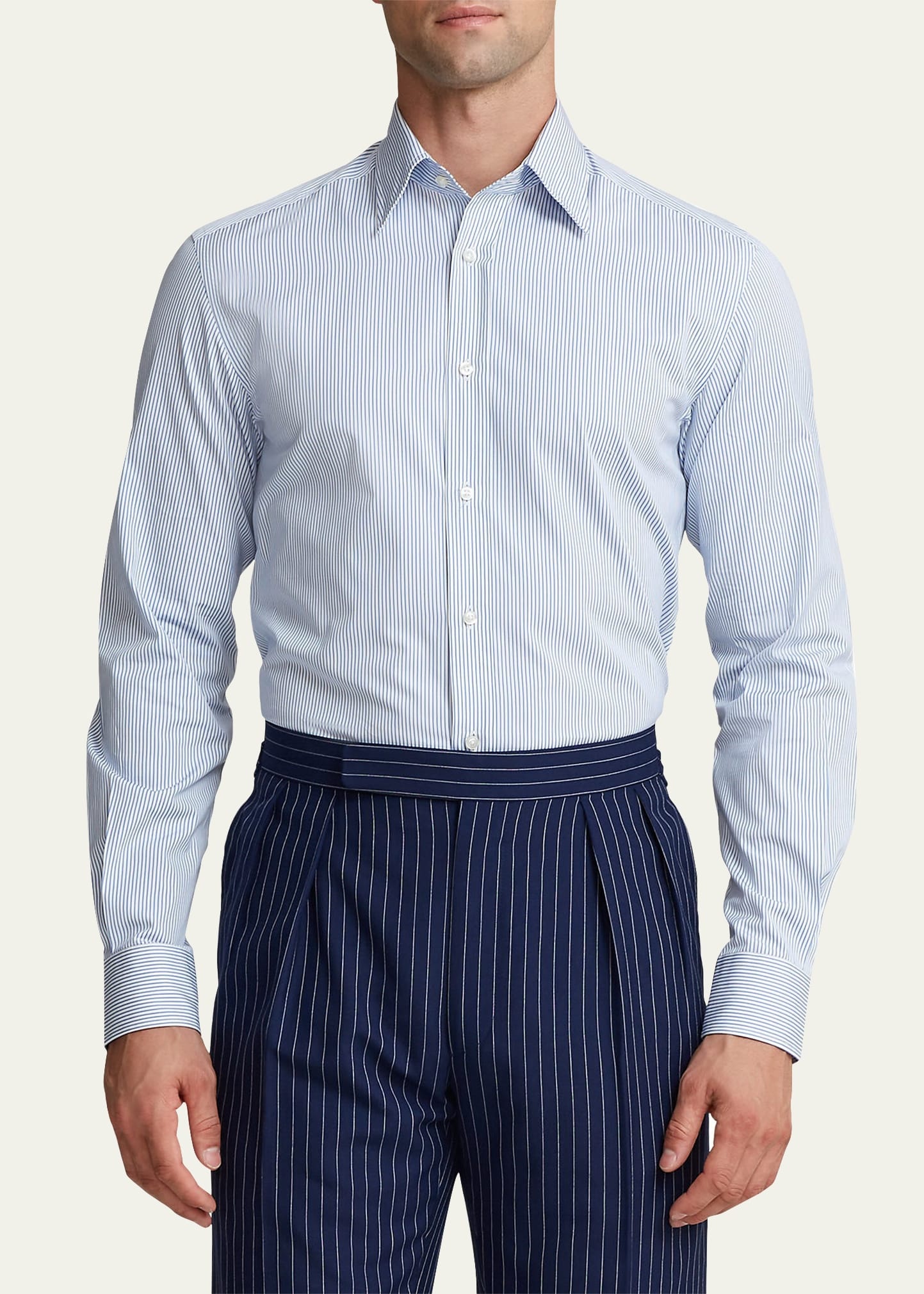 Men's Sinclair Striped Sport Shirt - 2