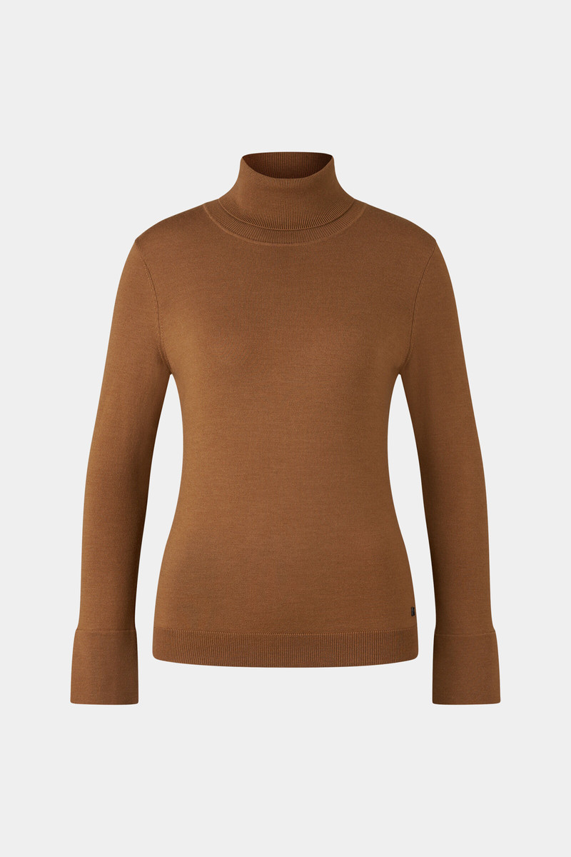 Vinny turtleneck pullover in Hazel 1
