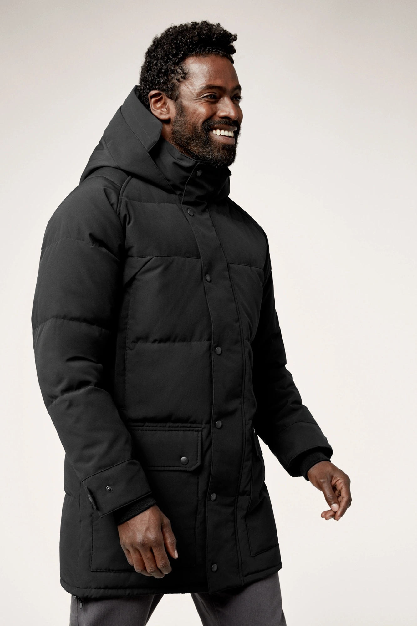 EMORY PARKA WITH HOOD TRIM - 2