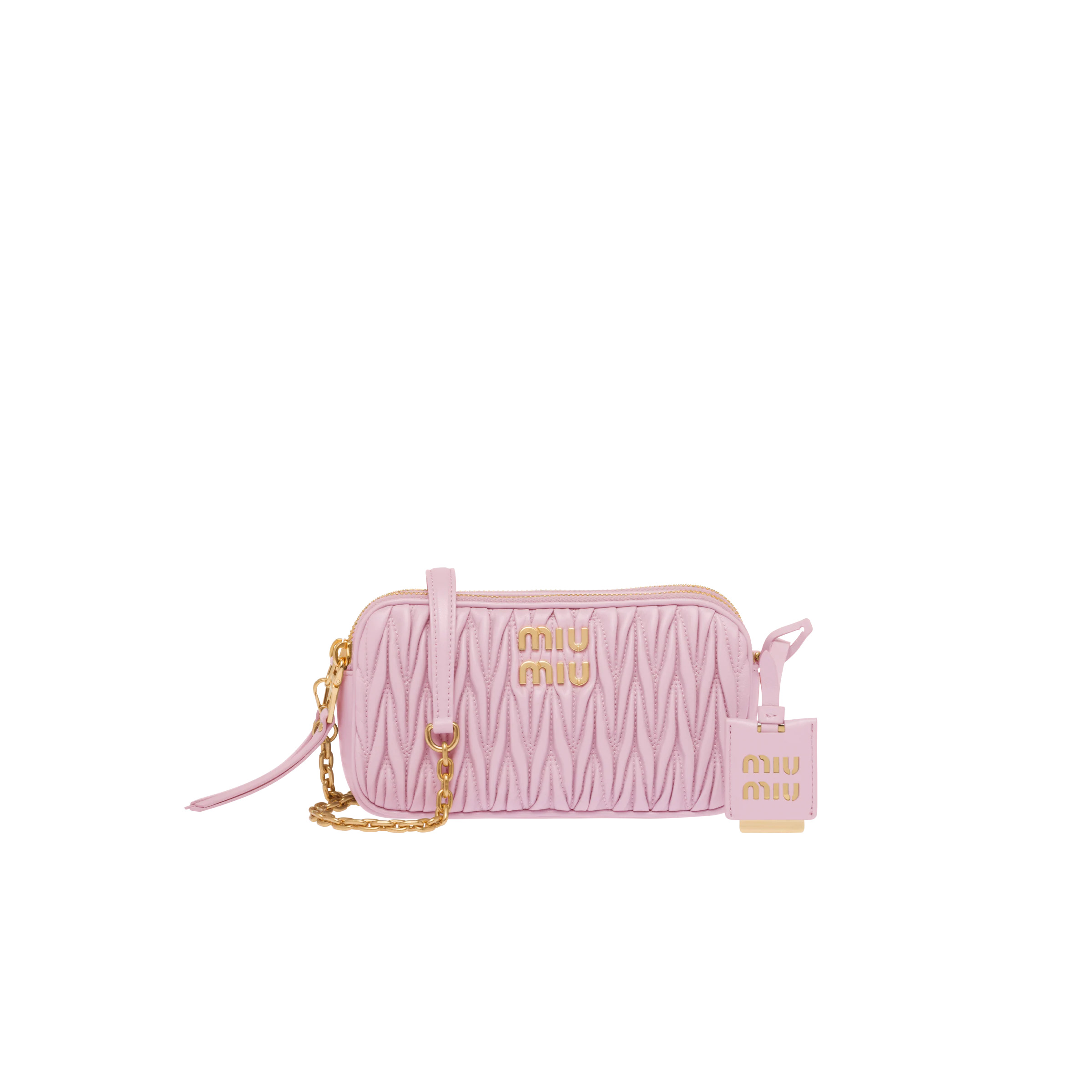Matelassé nappa leather mini-bag - 1