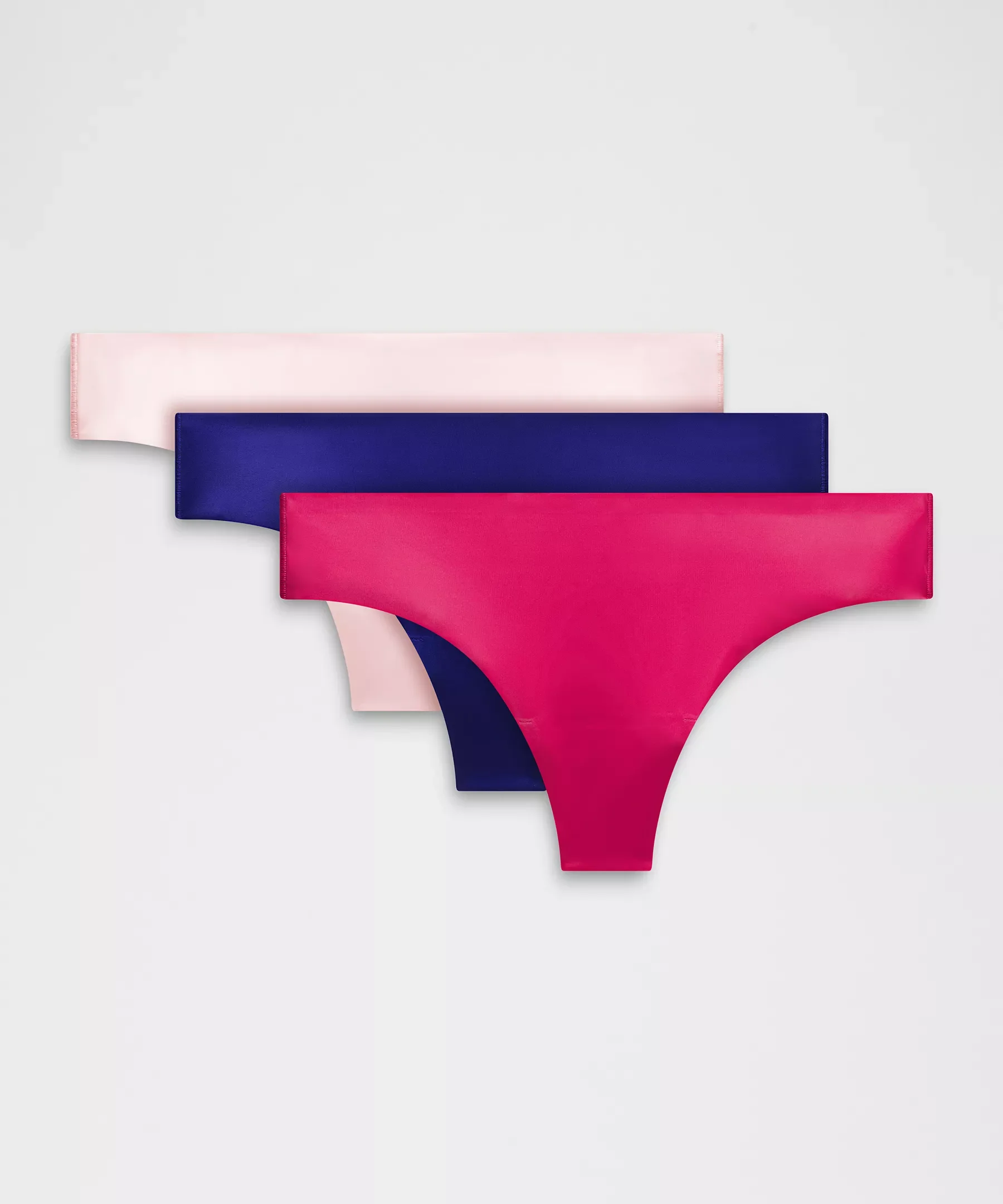 InvisiWear Mid-Rise Thong Underwear *3 Pack - 1