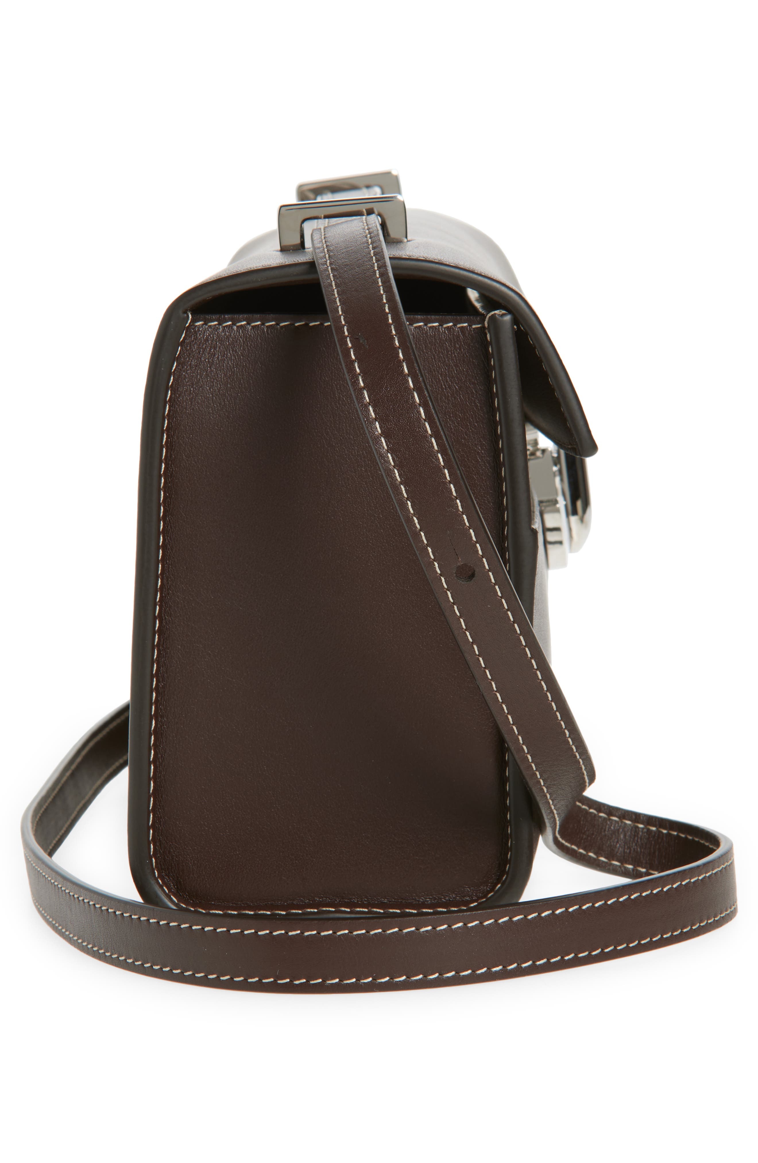 SAVETTE Symmetry 26 Leather Crossbody Bag in Coffee at Nordstrom - 7