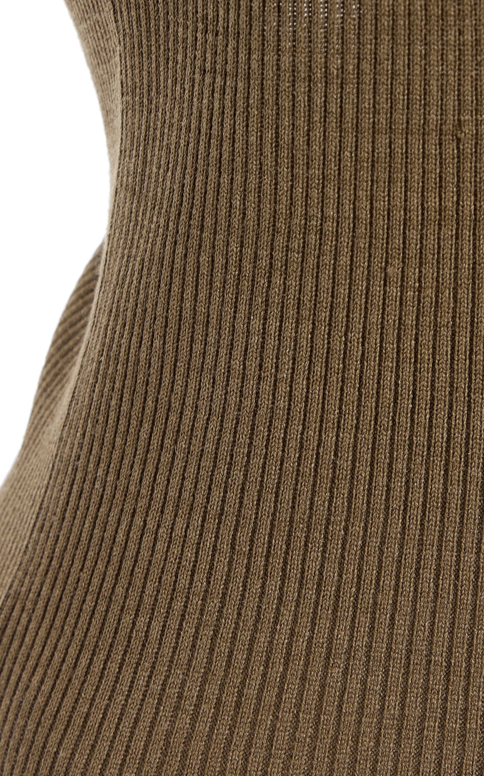 Ivey Knit Silk Halter Tank Top green - 5