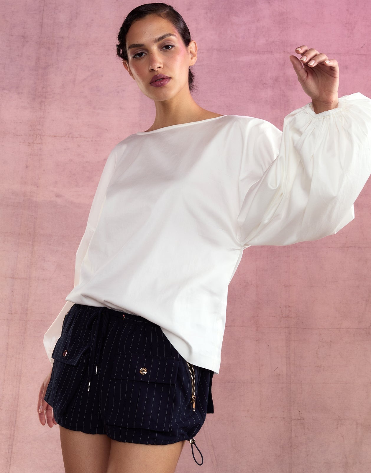 Geneva Cotton Blouse - 2