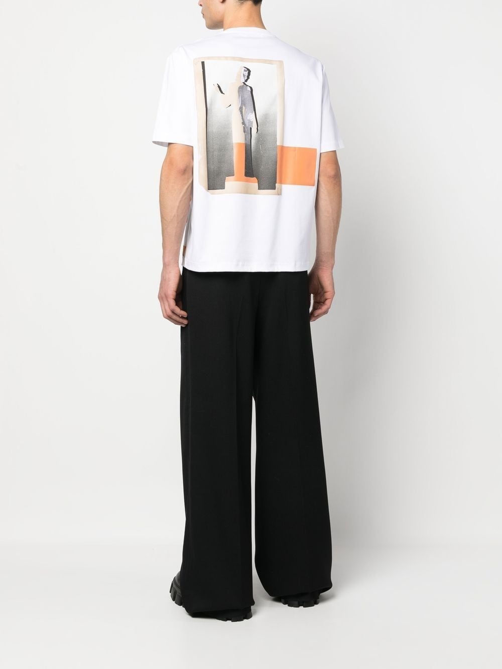 archive-print T-shirt - 2