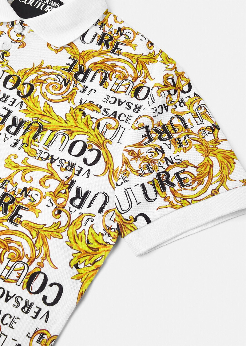 Logo Couture Polo Shirt 4