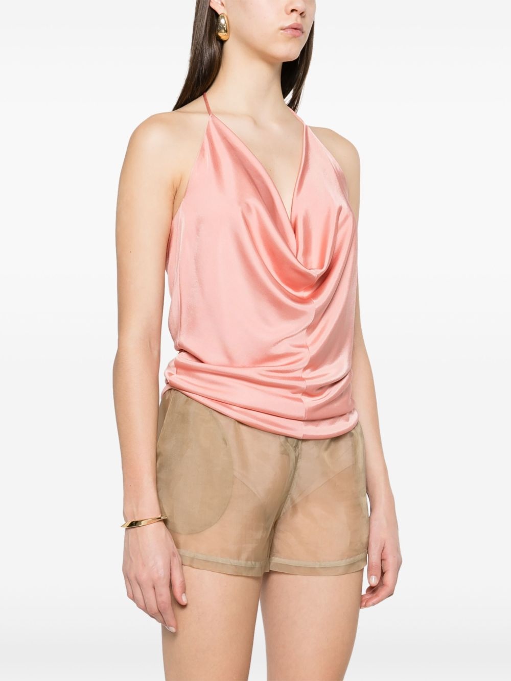 cowl-neck top - 3