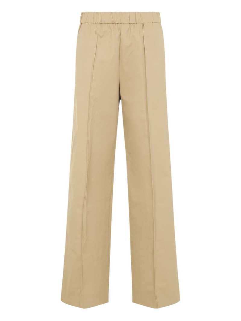 elastic-waist trousers 1