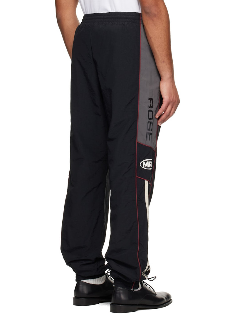 Black & Gray Hockey Track Pants 3