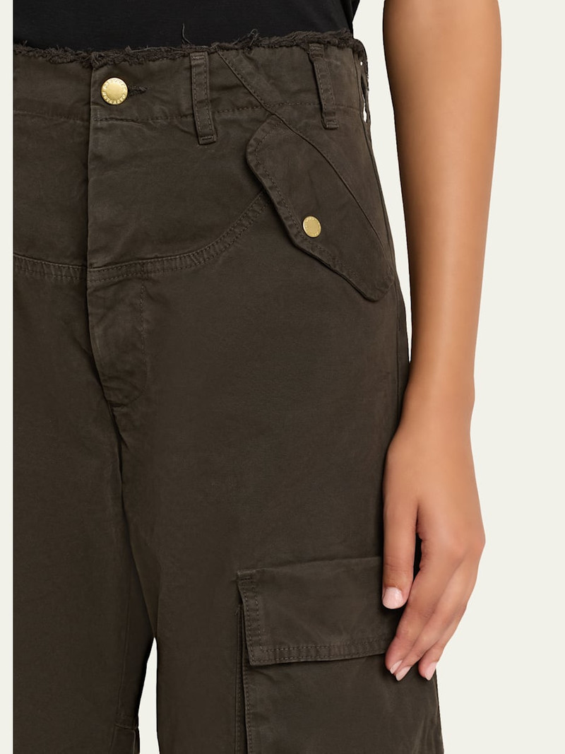 DARKPARK Rosalind Wide-Leg Baggy Cargo Jeans outlook