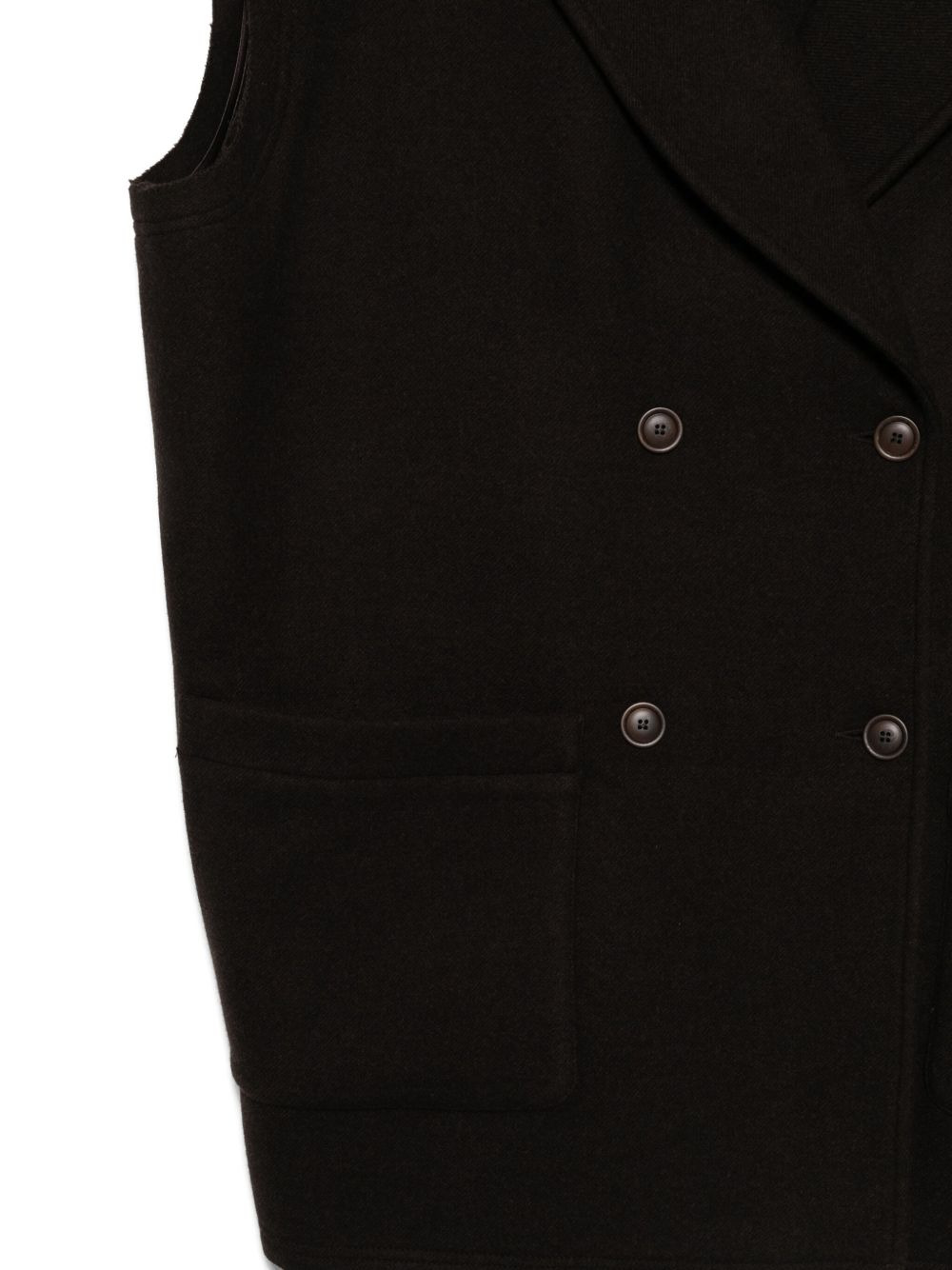 double-breasted pocket jacket - 3