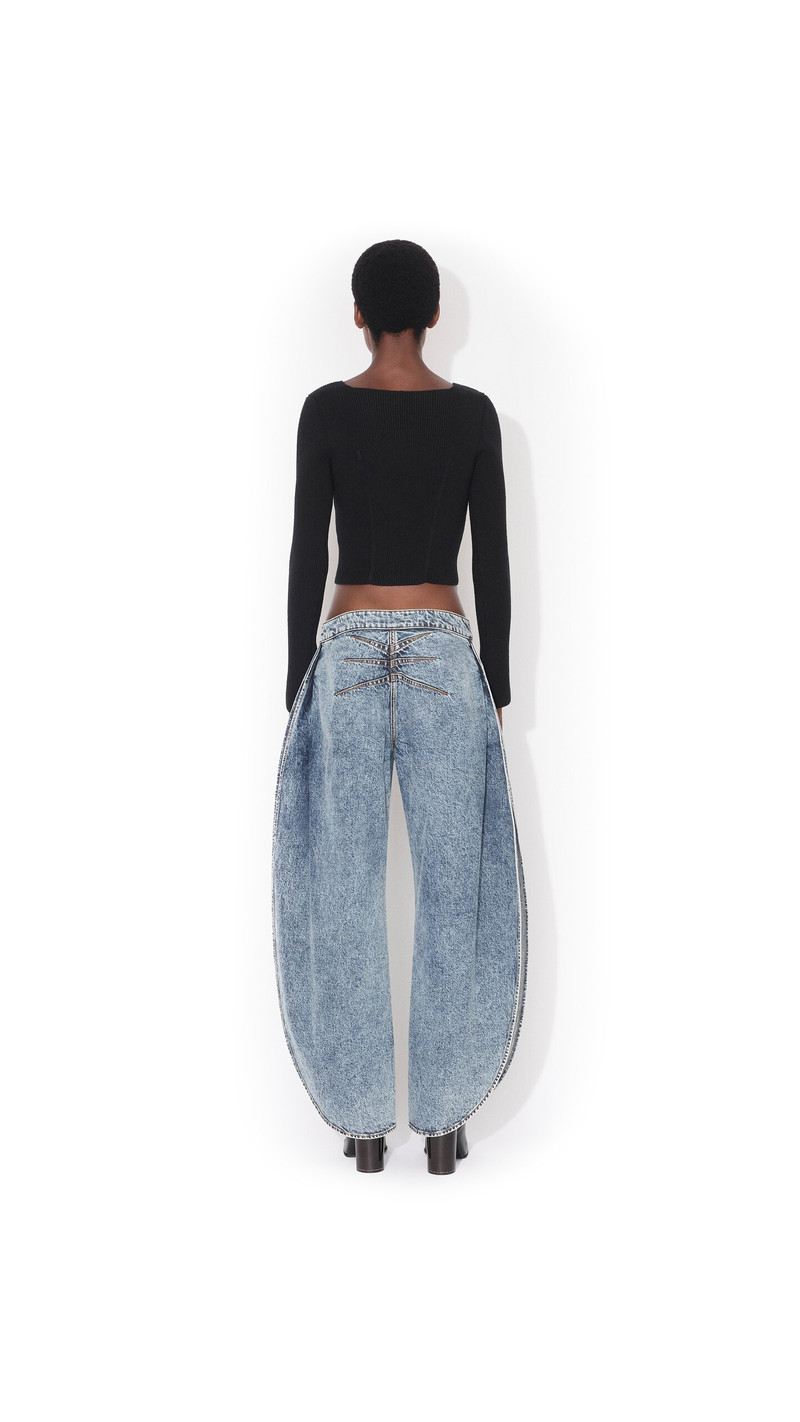 Alaïa CORSET WOOL TOP outlook