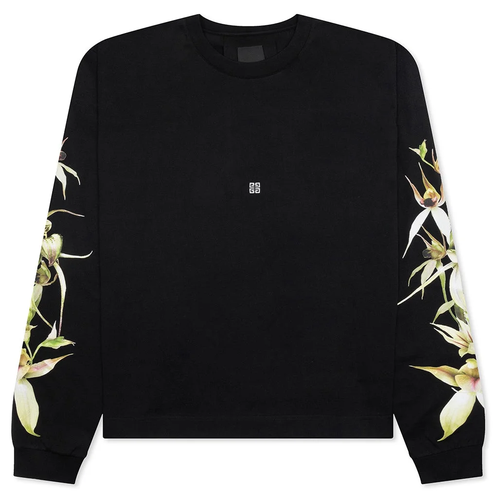 GVCY LONG SLEEVE T-SHIRT - BLACK - 1