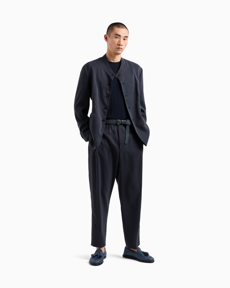 CHEVRON VIRGIN WOOL, CREW-NECK JUMPER 2