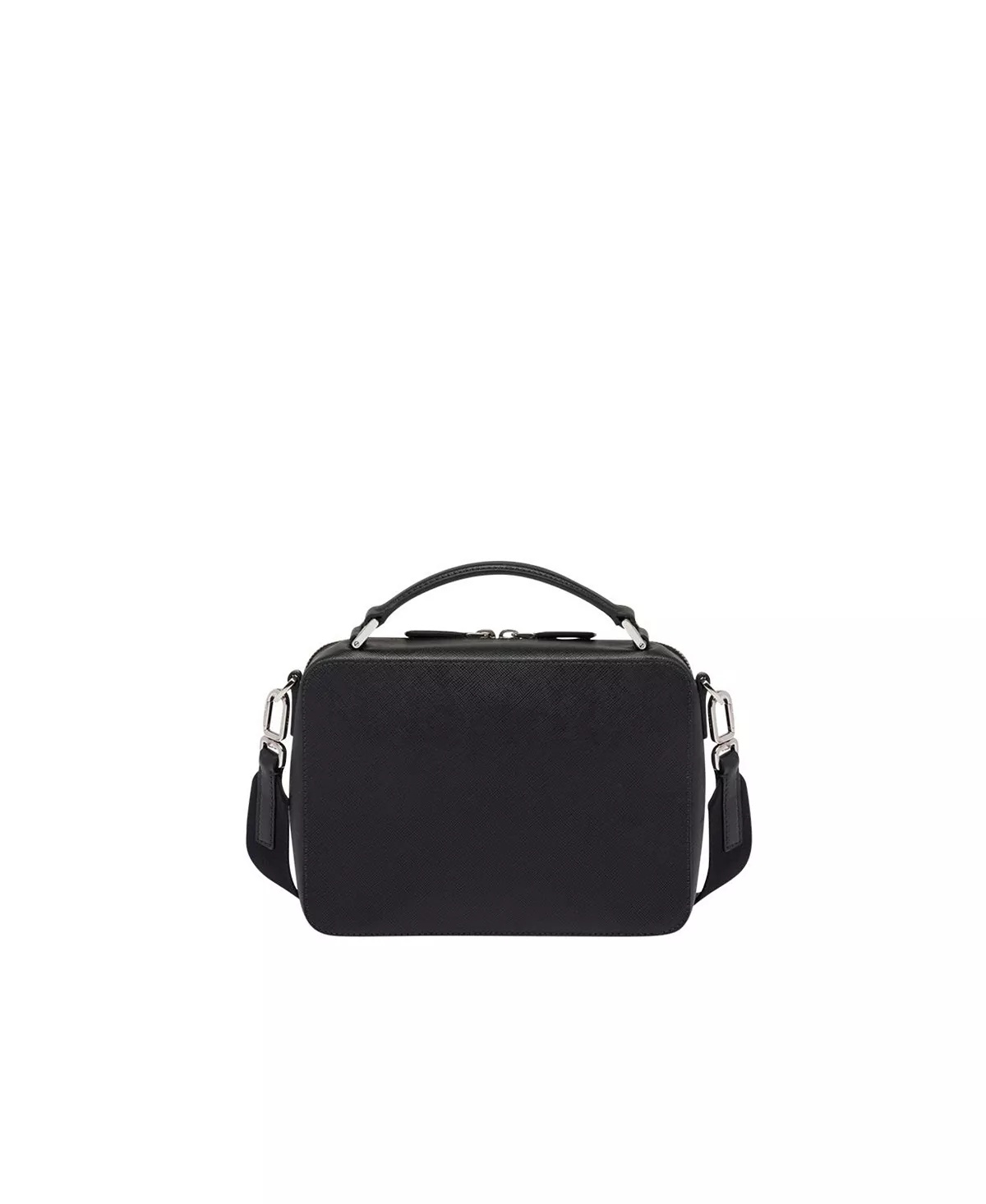 Medium  Brique Saffiano Leather Bag - 5