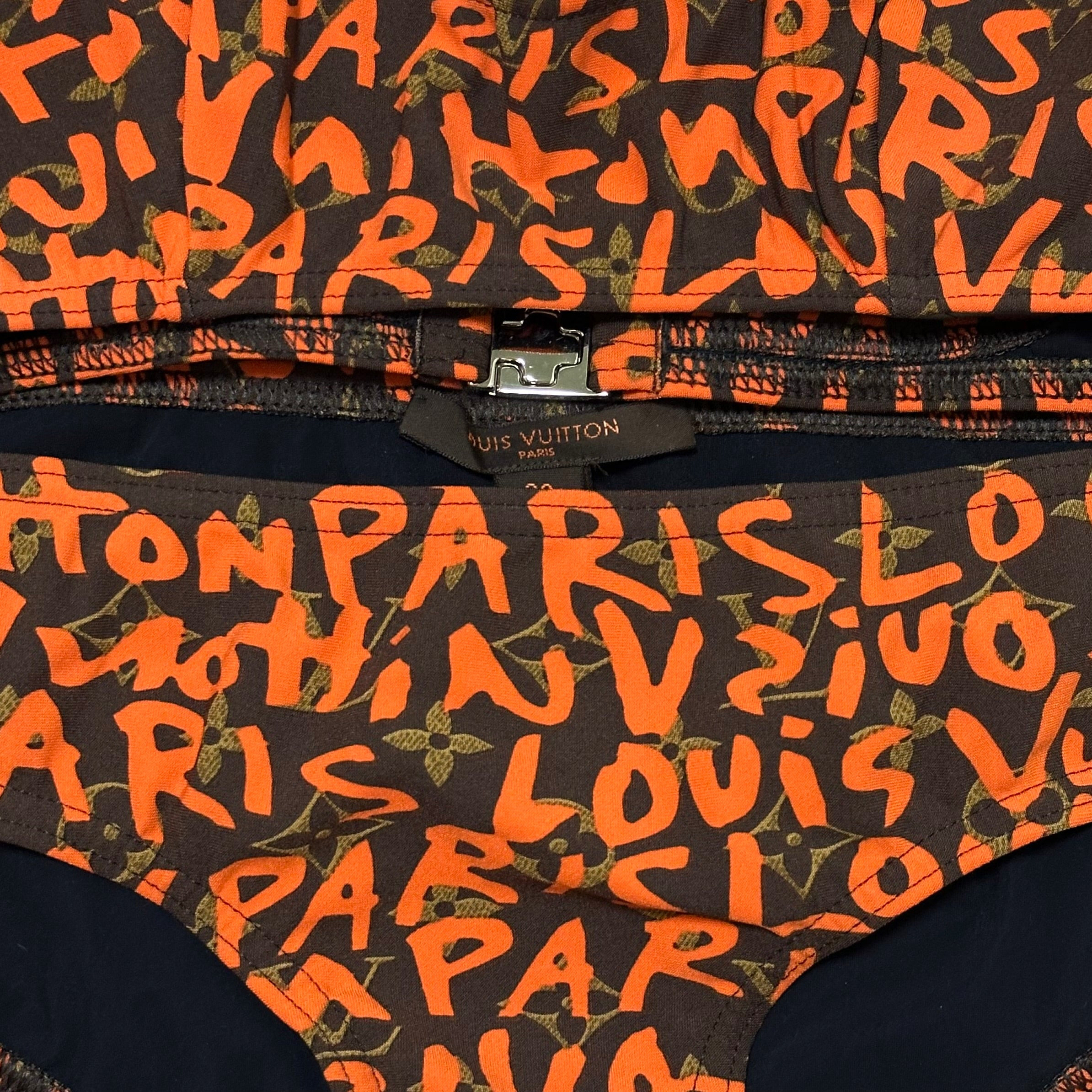LOUIS VUITTON × STEPHEN SPROUSE Spring Summer 2009 Graffiti Print Bikini - 2