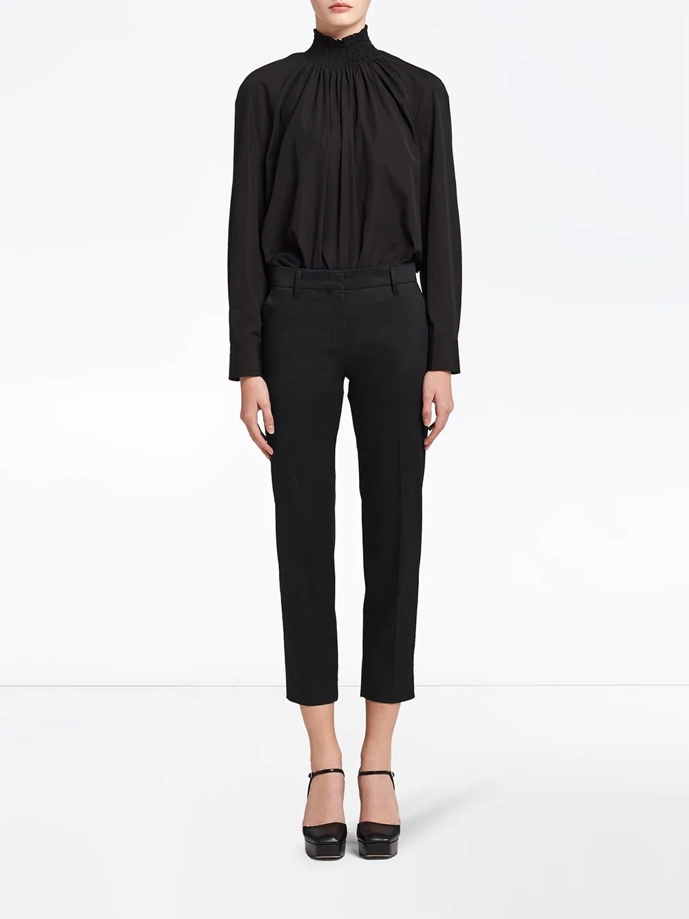 cropped tailored trousers - 2