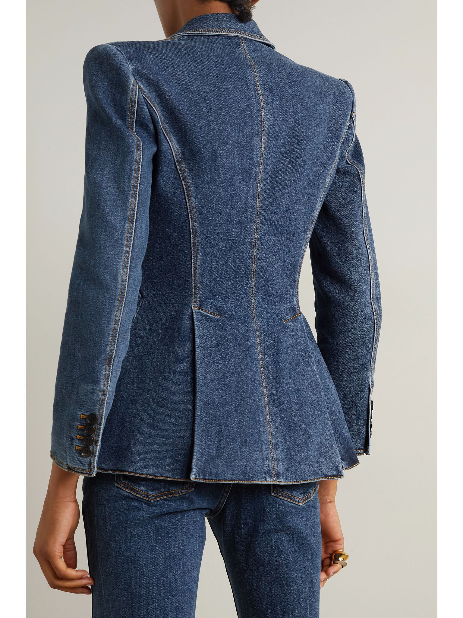 Denim blazer Blue - 3