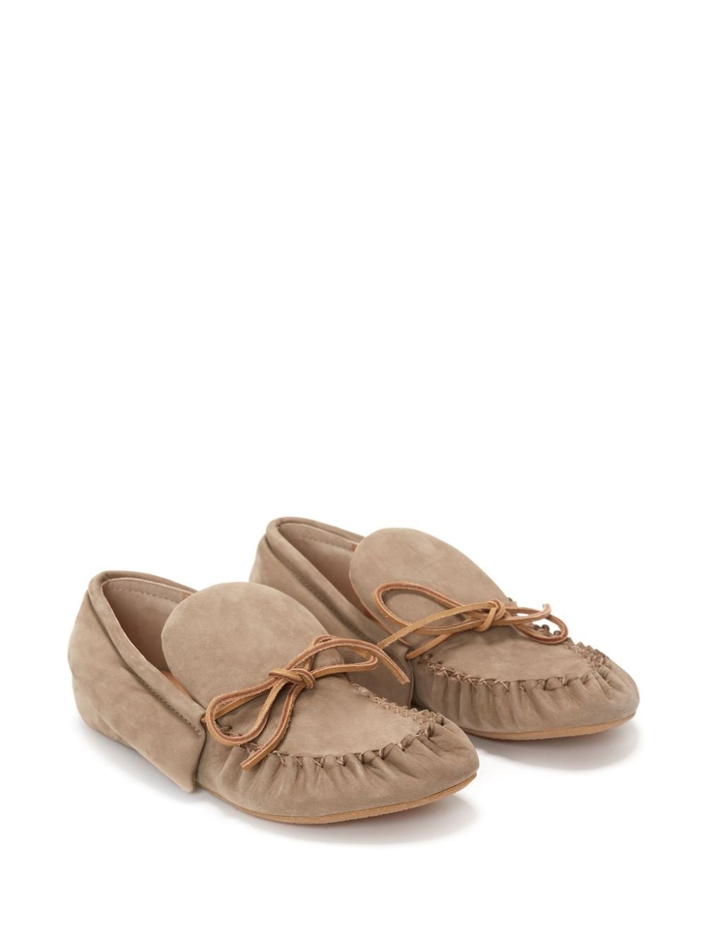suede moccasin loafers - 2