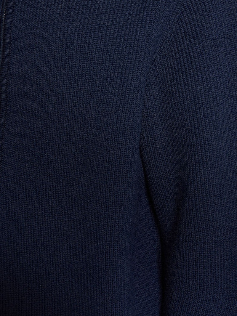Le Cardigan Zippé wool knit cardigan - 2