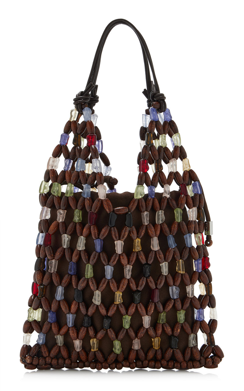 Kelly Beaded Bag brown 4
