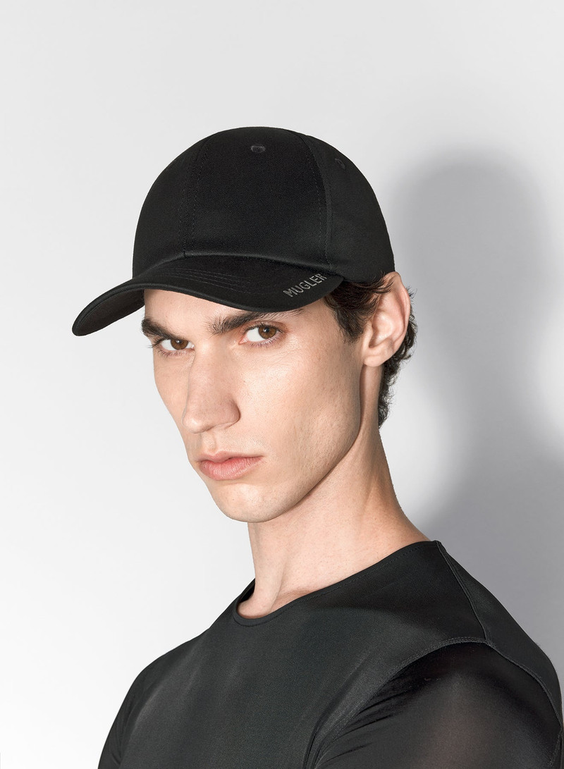 black mugler cap 1