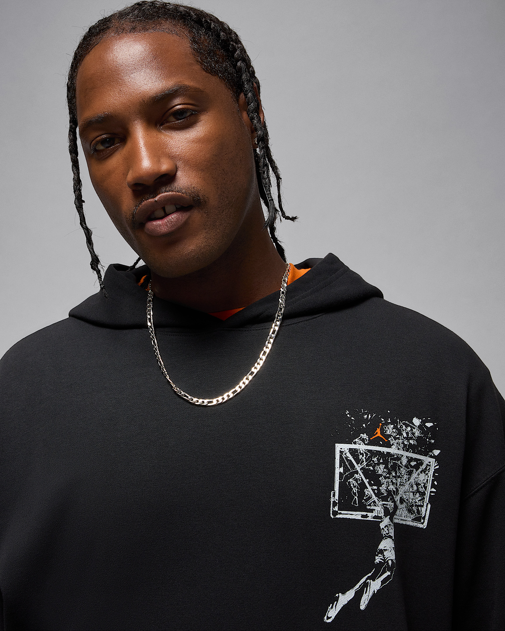 Jordan Brooklyn Men's Oversized Pullover Hoodie - 3
