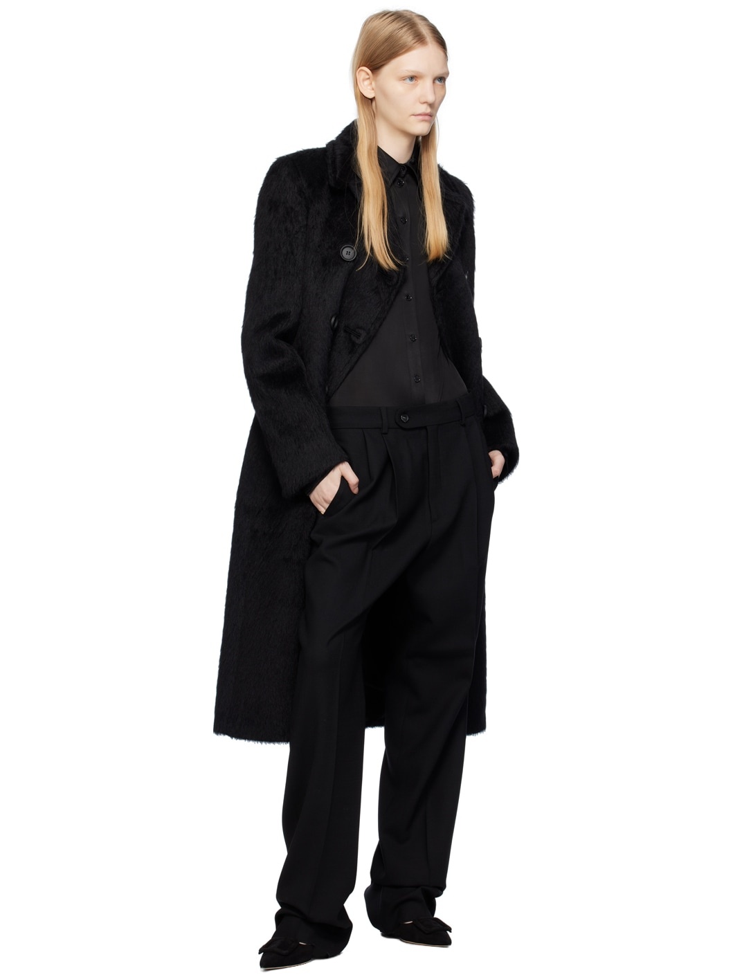 Black Belford Coat - 4