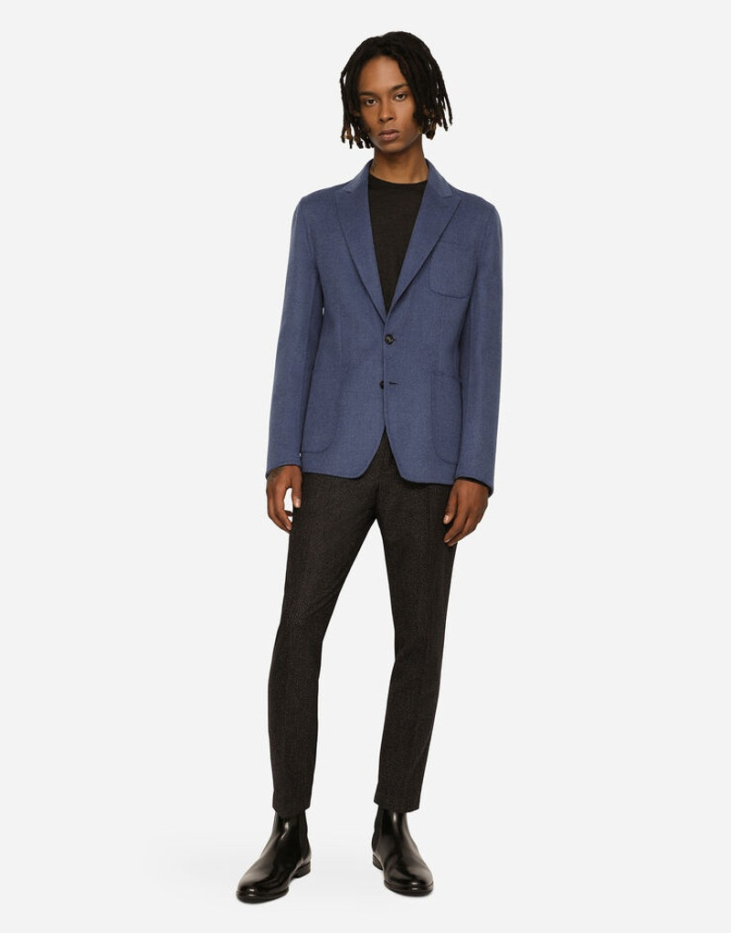 Deconstructed virgin wool jacket 4