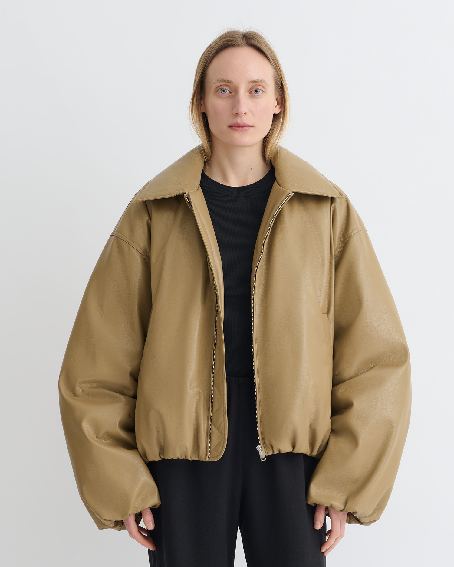 Padded Okobor™ Alt-Leather Jacket - 3