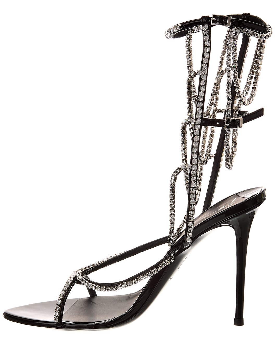 Giuseppe Zanotti Cristelle 105 Vinyl Sandal - 2