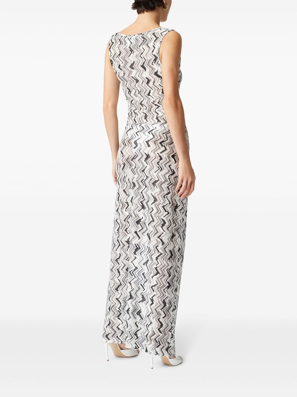 printed maxi dress - 4