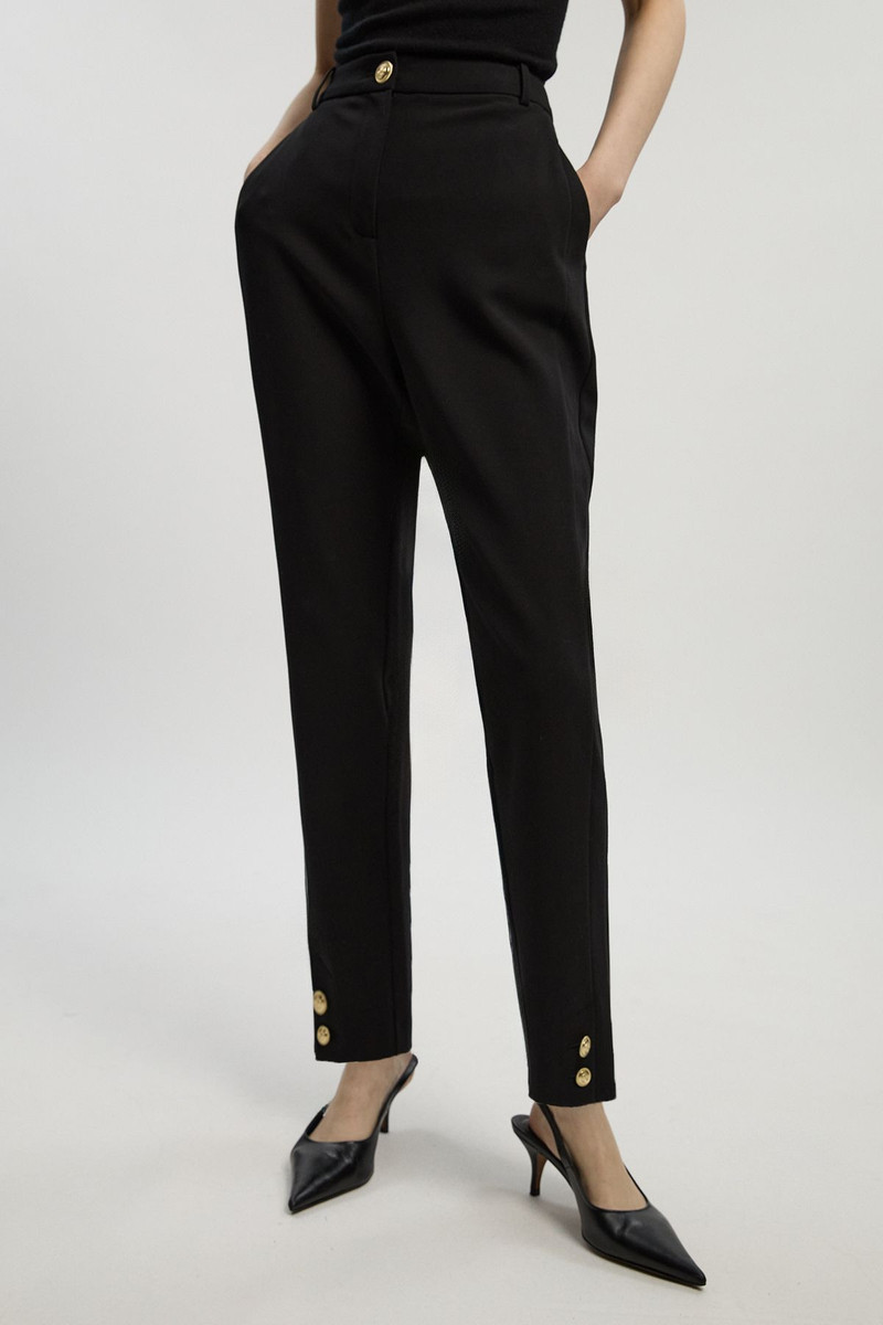 Compact Stretch Tailored Military Straight Leg Trouser 3