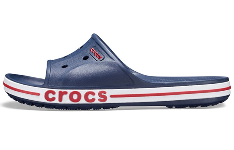 Crocs Bayaband Clog Blue White Red Unisex Slippers 205392-4CC - 2