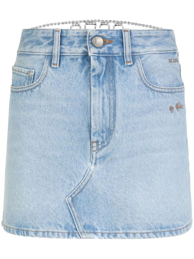 Chocker denim skirt 1