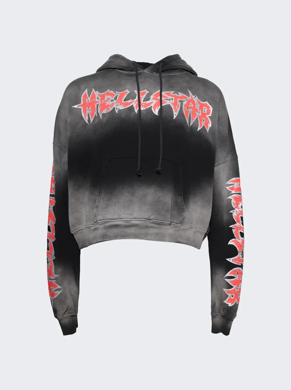 Stars Shine Graffiti Hoodie Black - 1