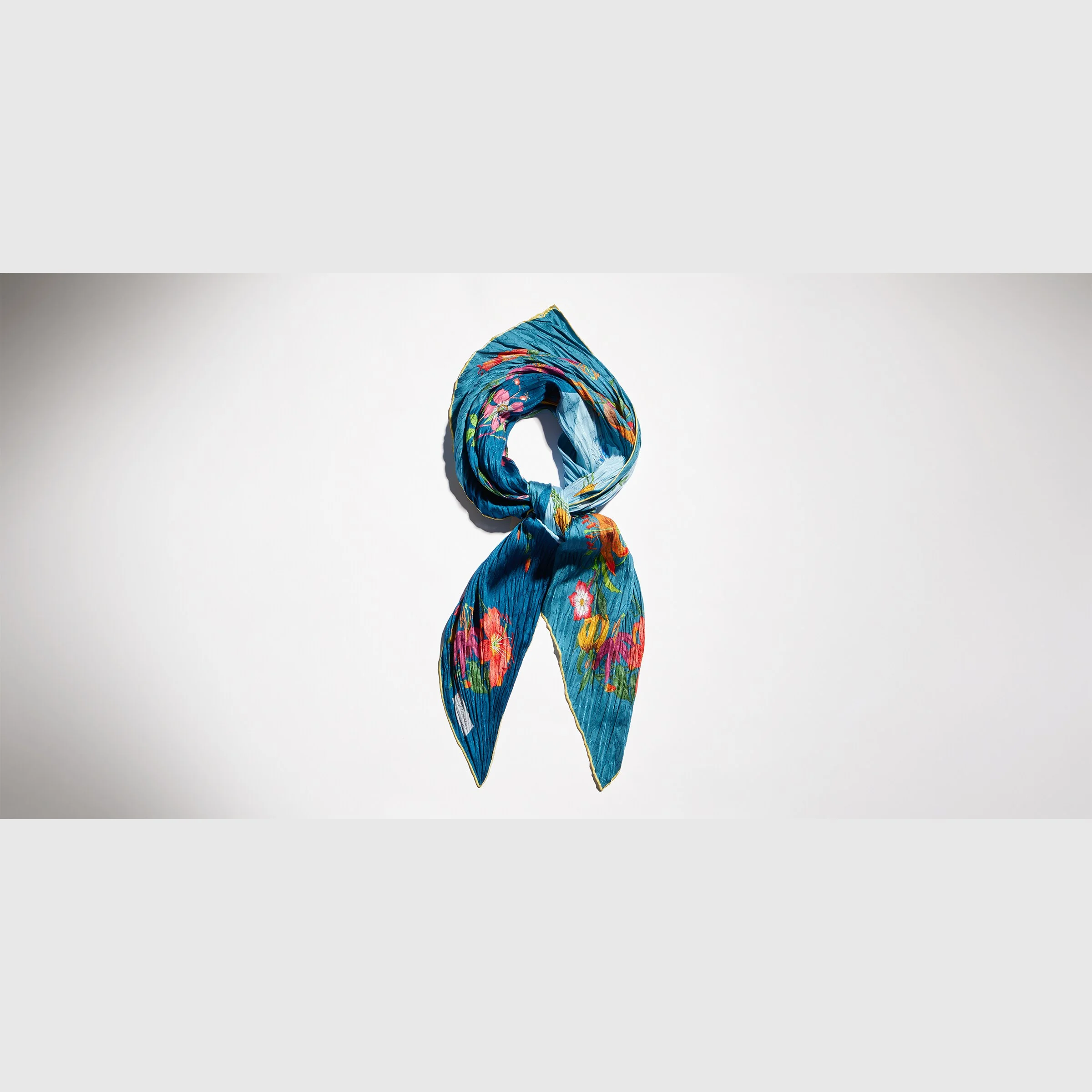 Printed silk shawl - 1