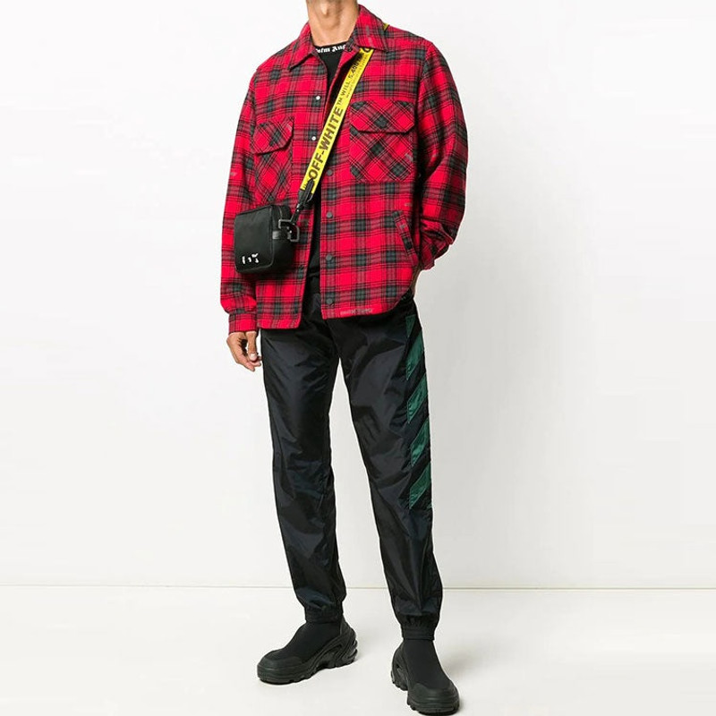 Off-White Off-White FW20 Cotton Arrows Printing Jacket Men Red OMEM001E20FAB0012510 outlook