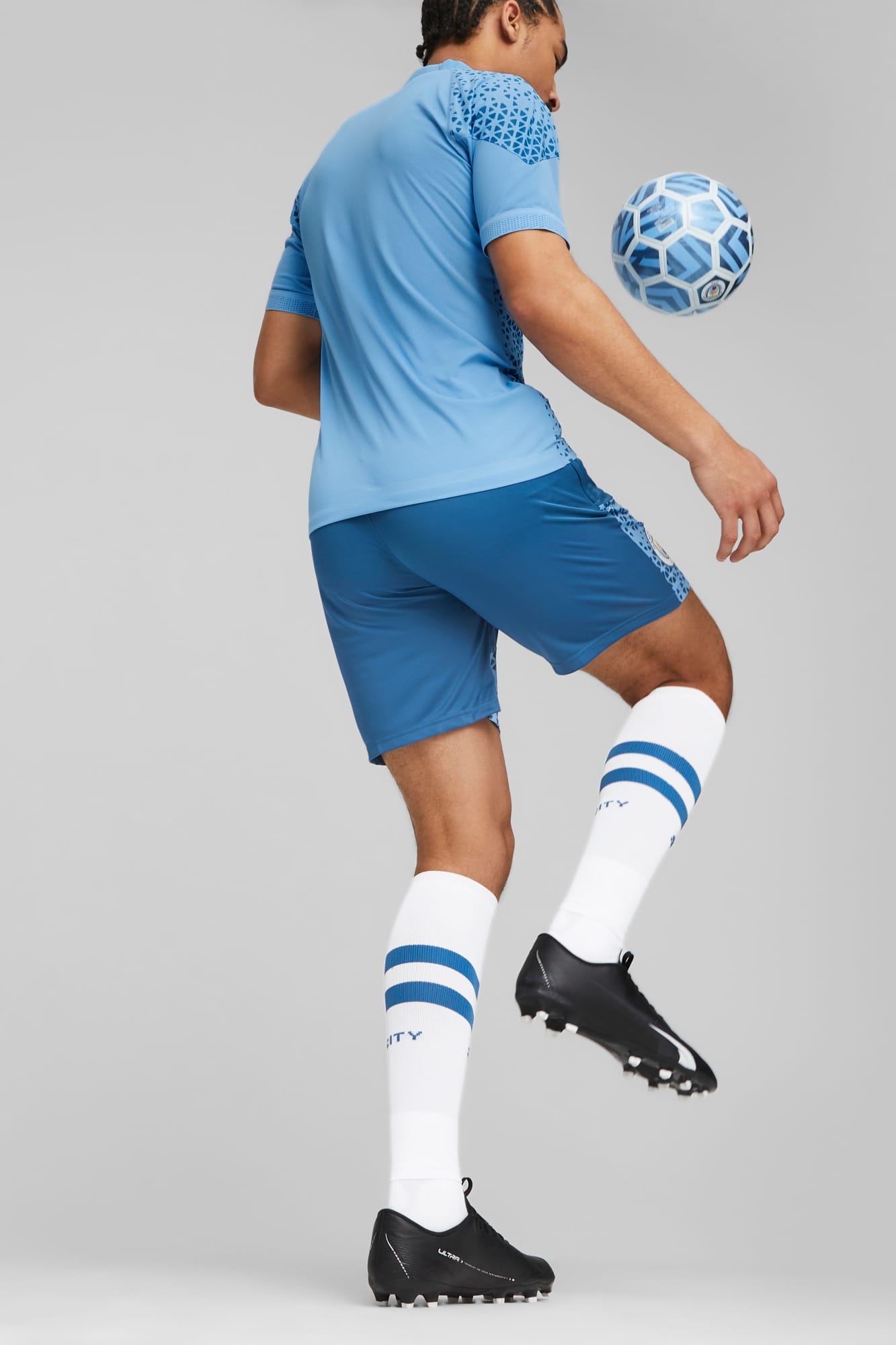 Manchester City Men's Soccer Training Shorts - 5